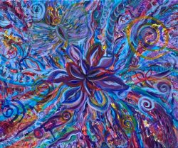 Mandala on Canvas | Meditative Painting | Energy Art